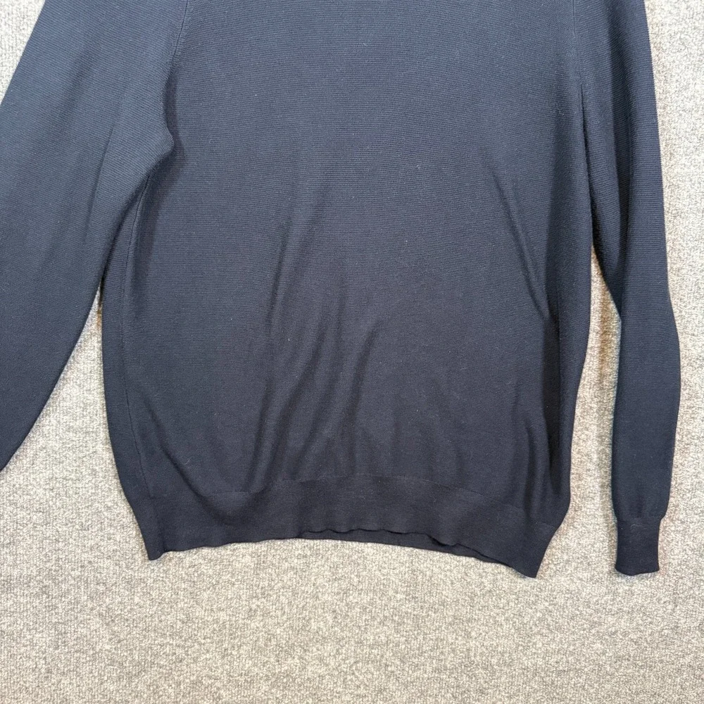 Brooks Brothers Sweater Mens XL Blue‎ Crewneck Pullover Supima Cotton Old Money
